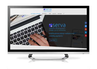 serva hosting website design waycross ga